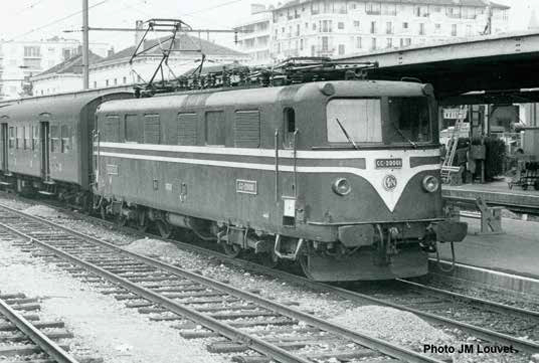H0 SNCF E-Lok CC 20001 Letztzustand Ep. IV DC