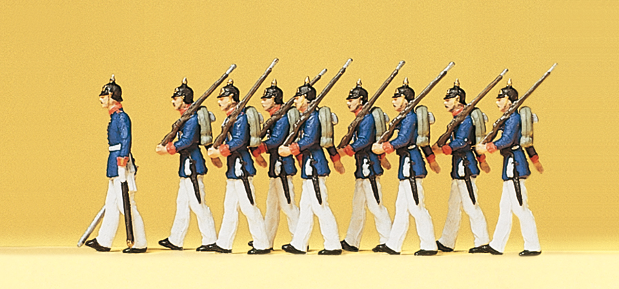 1:87  Preussische Infanterie, Paradeuniform