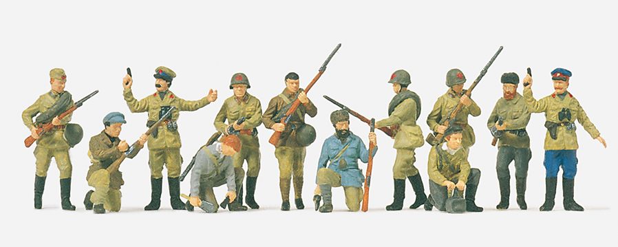 1:87  Infanteristen und Partisanen UdSSR 1942-43, unbem.