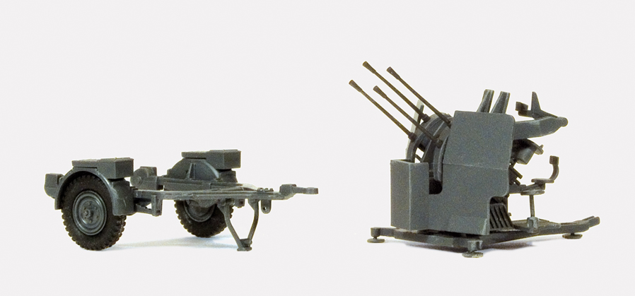 1:87  Flakvierling 2 cm Flak 38 m. SdAnh 52 DR 1939-45