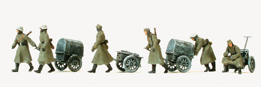 1:87  Infanterie gehend Winteruniform DR 1939-45