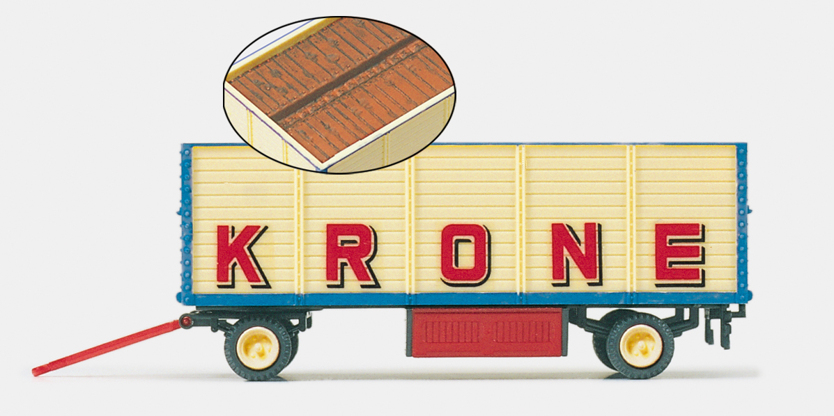 1:87  Packwagen Zirkus Krone offen