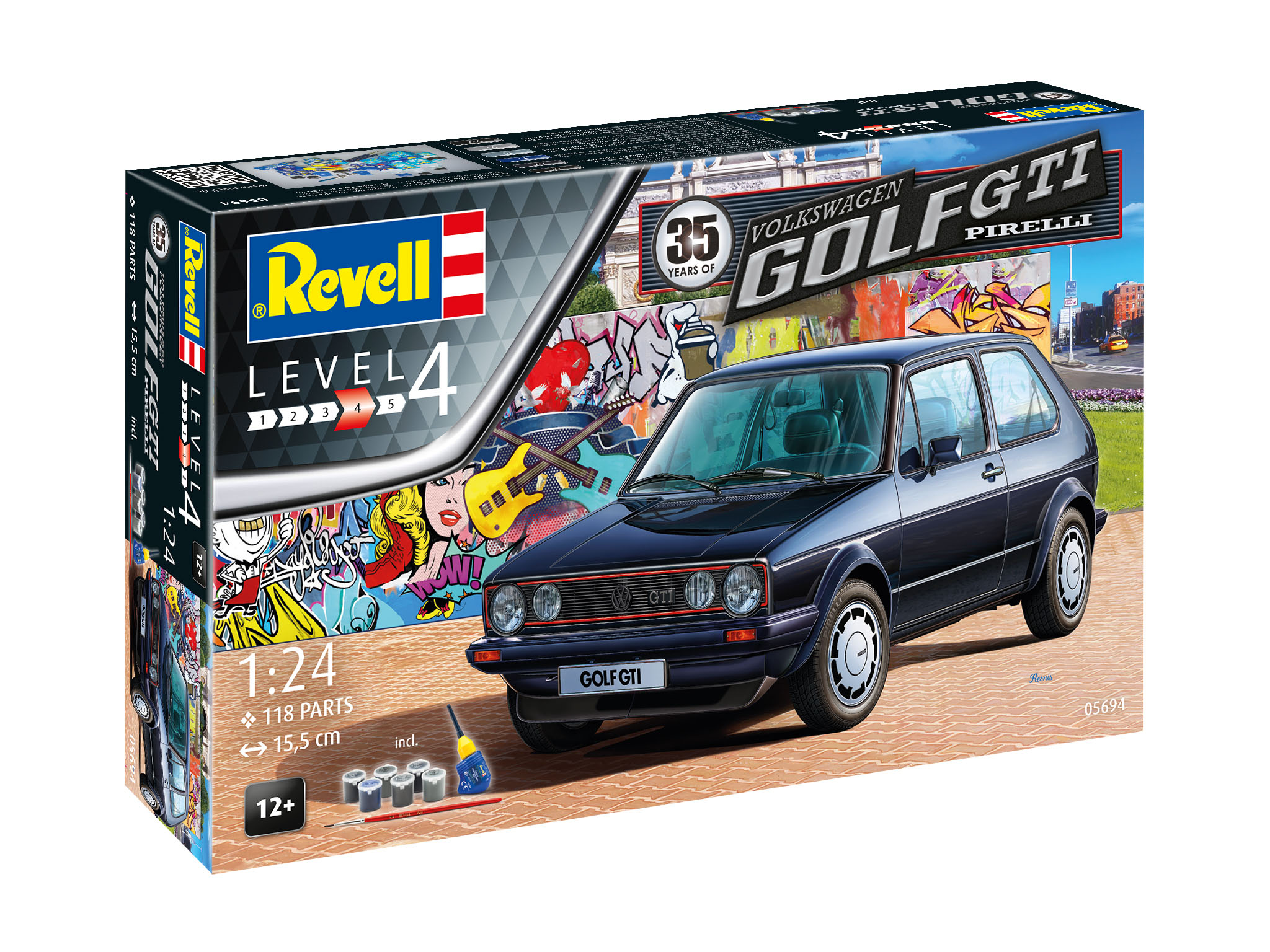 1/24 35 Years VW Golf 1 GTi Pirelli