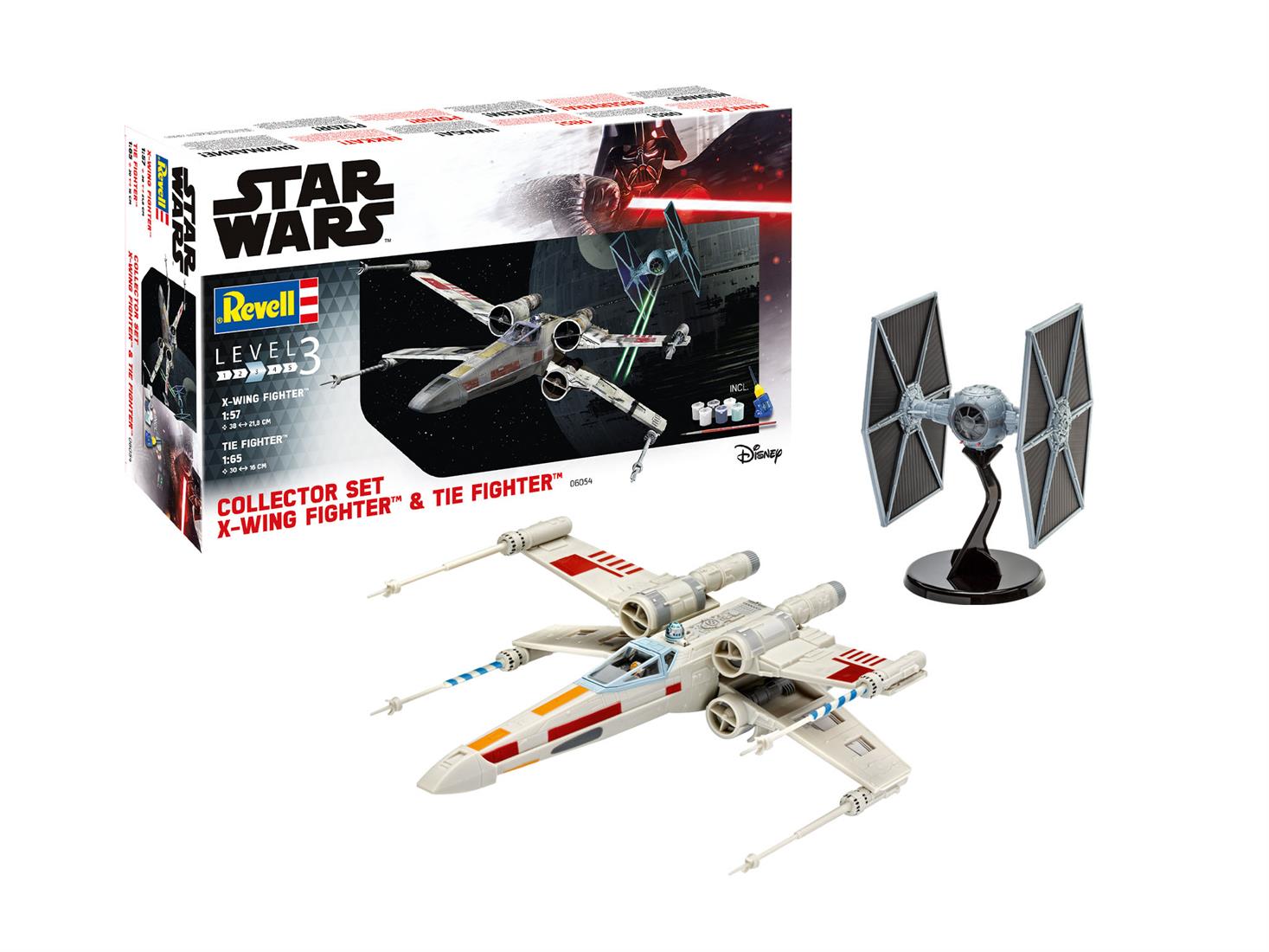 1/57 Gift Set X-Wing Fighter + TIE Fighter