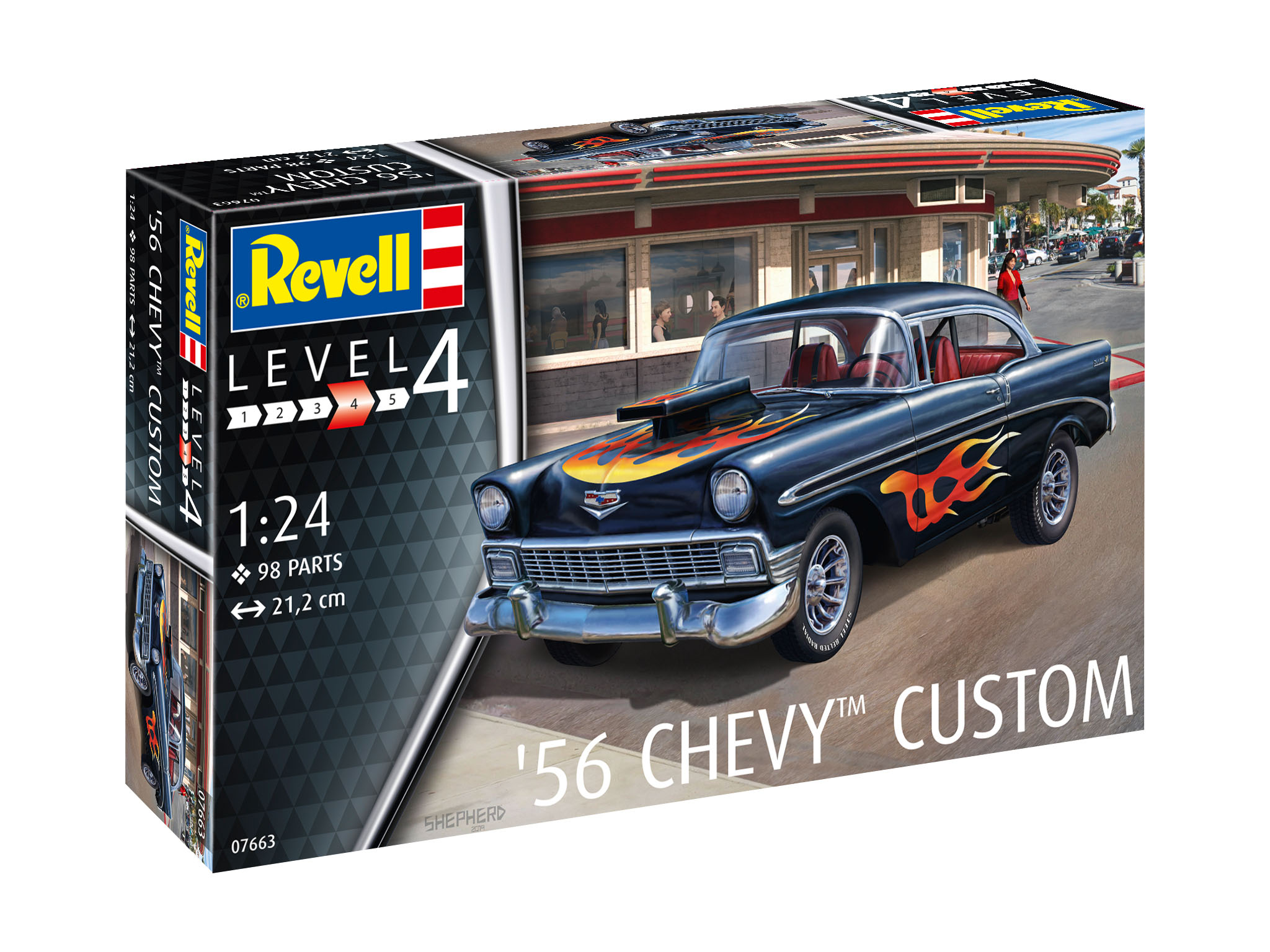 1/24 56 Chevy Customs