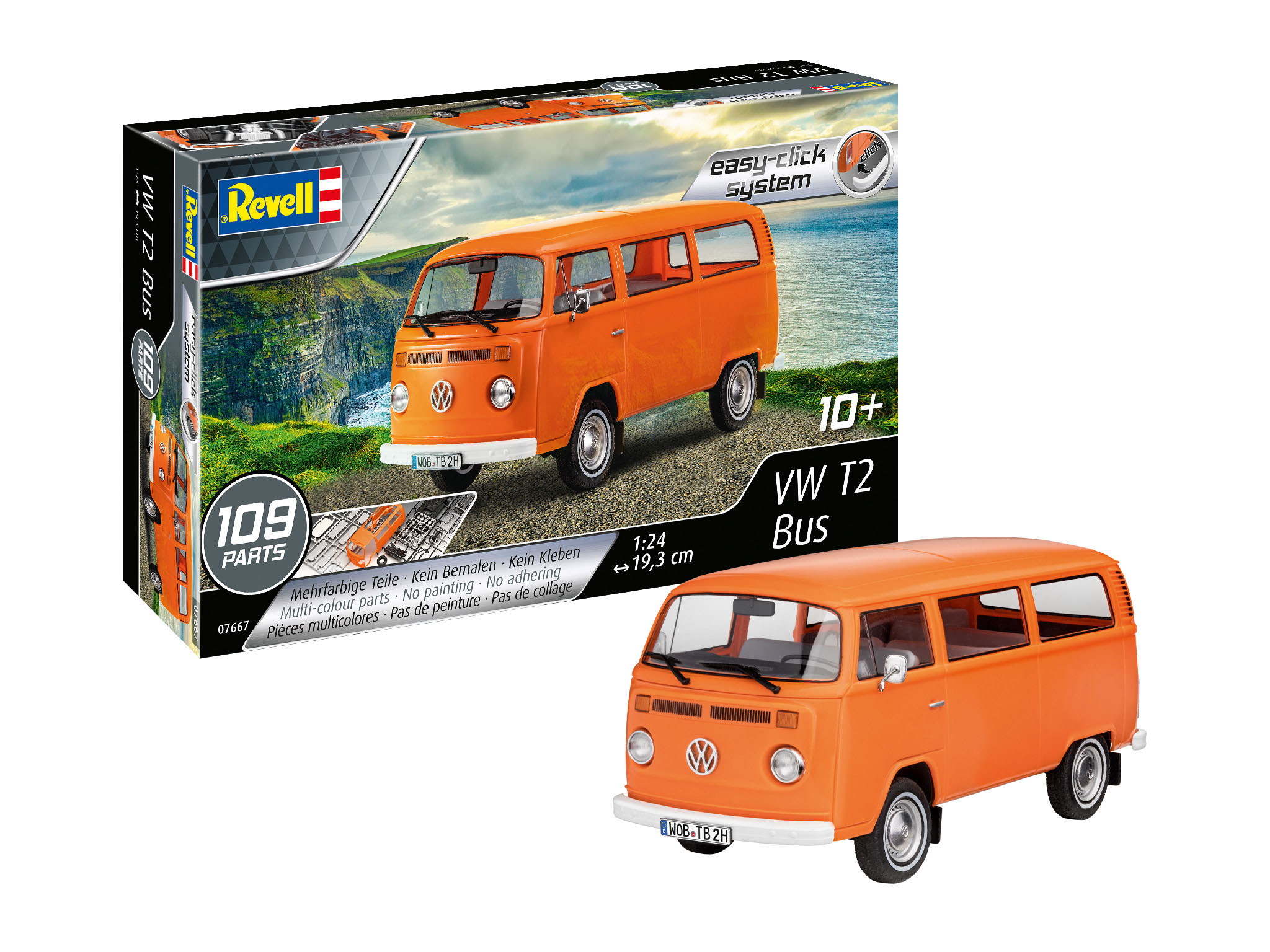 1/24 VW T2 Bus (easy click)