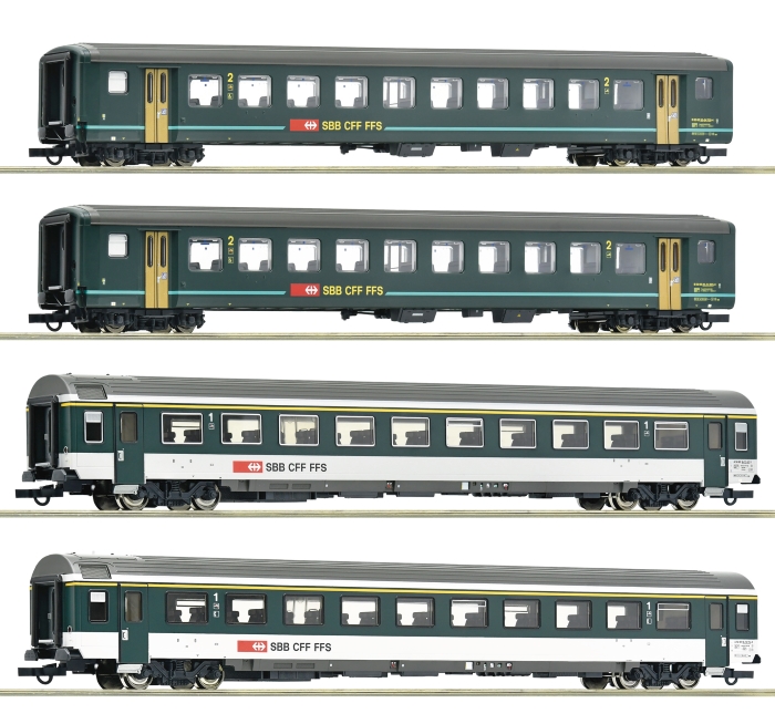 H0 Roco 4-tlg. Set 2: „IR 1617“, SBB