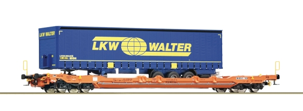 Swing roof wagon