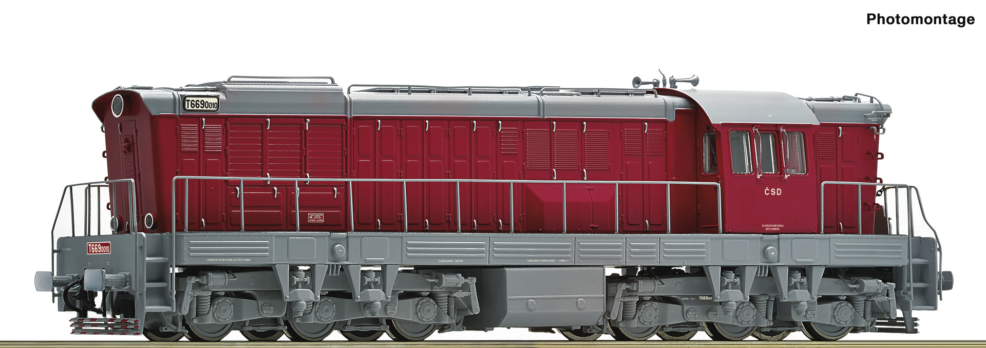 H0 Diesellokomotive Rh T 669.0, CSD