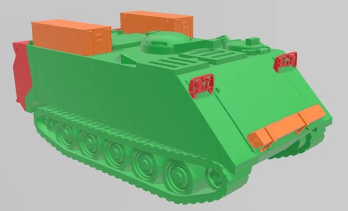 1/35 Conversion Kit Sap Pz 63-05 Swiss Army M113