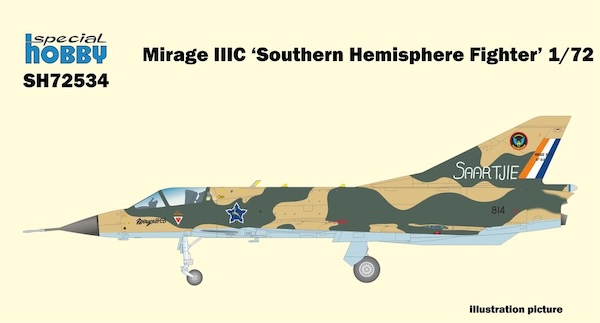 1/72 Mirage IIIC Southern Hemisphere Figther