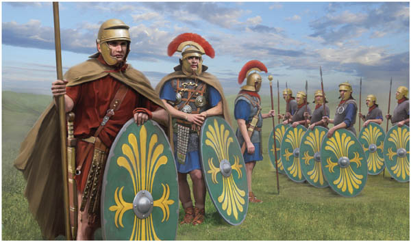 1/72 Roman Auxiliaries Ranks 