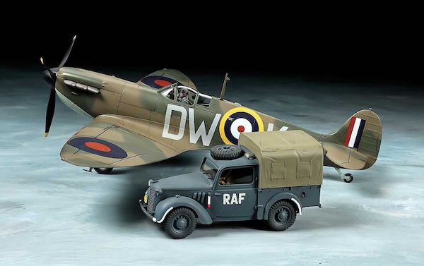 1/48 Spitfire Mk.I &amp; Light Utility Car 10HP