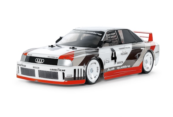 1/10 Audi 90 Quattro Racing Panted Body (TT-02)