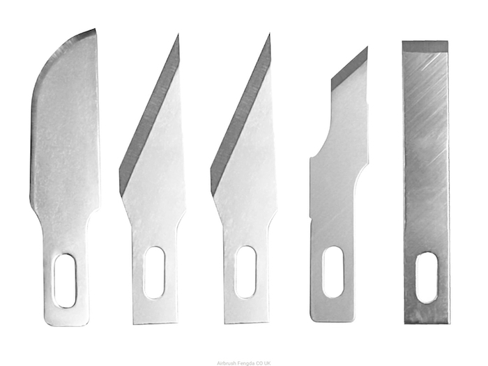 Assorted Blades for Knife no. 1