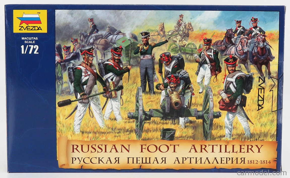1/72  Russian Artilery Foot 