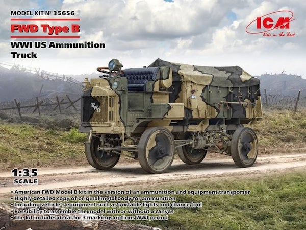 1/35 FWD Type B WWI US Ammunition Truck