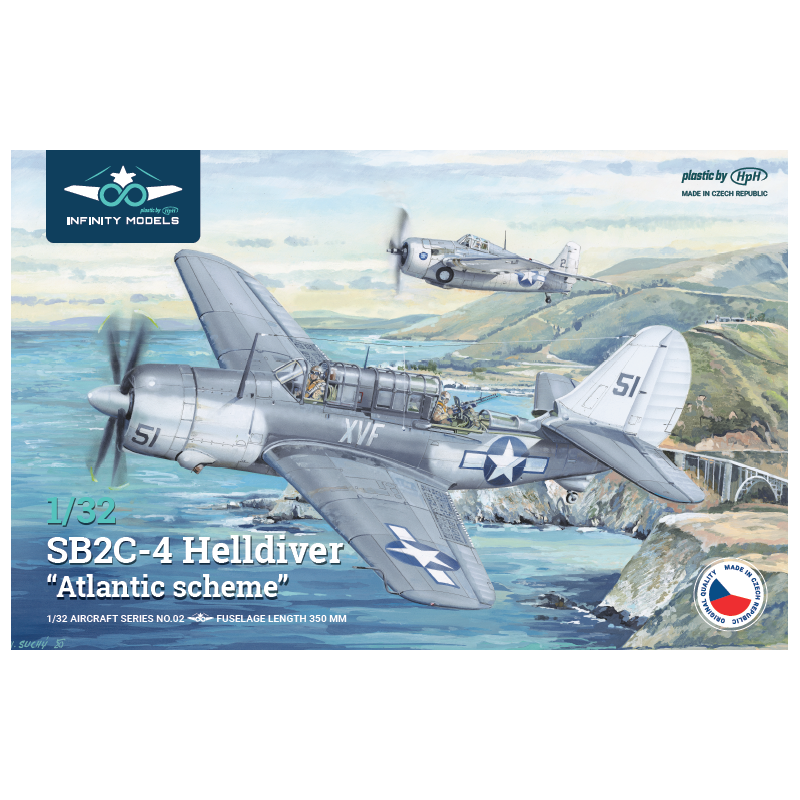 1/32  SB2C-4 Helldiver Atlantic scheme
